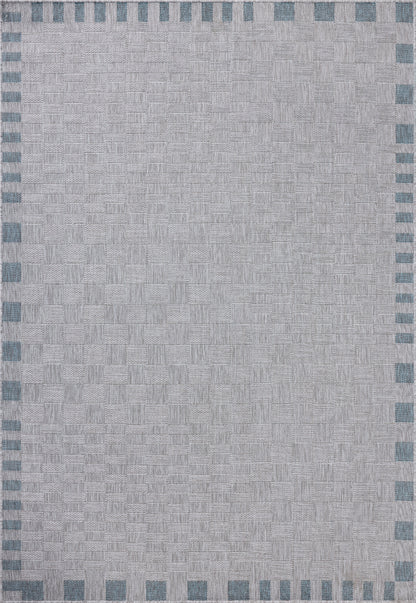 Amber Lewis Topanga 07 Silver / Blue - Chapin Furniture