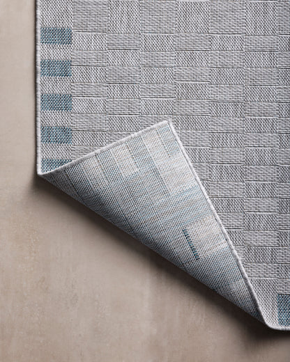 Amber Lewis Topanga 07 Silver / Blue - Chapin Furniture