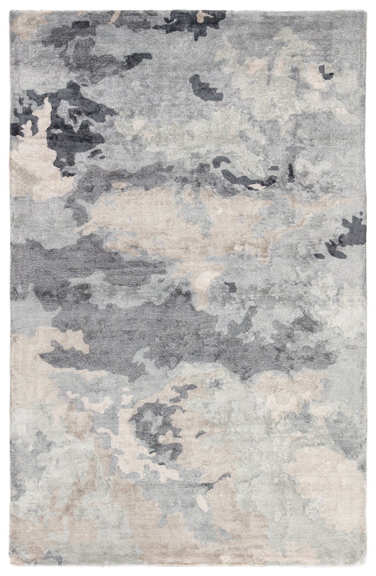 Transcend Glacier TRD04 Gray/Dark Blue Rug - Chapin Furniture