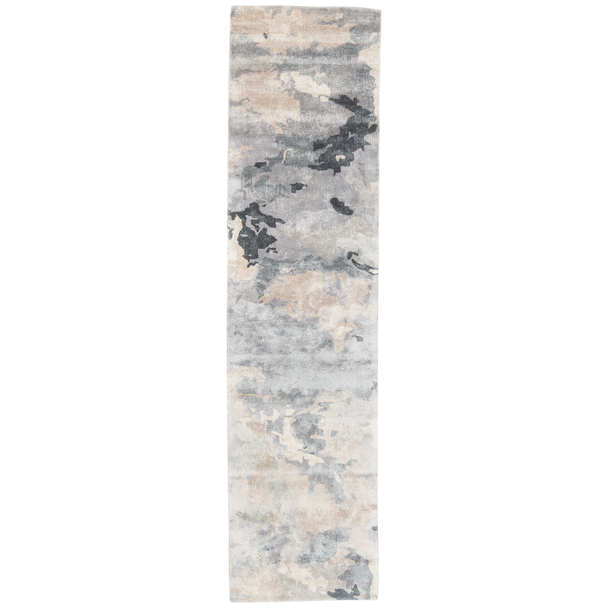 Transcend Glacier TRD04 Gray/Dark Blue Rug - Chapin Furniture