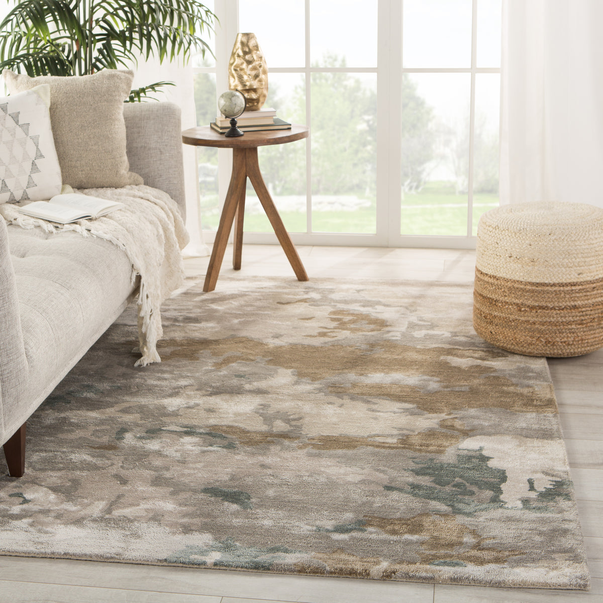 Transcend Glacier TRD05 Light Gray/Taupe Rug - Chapin Furniture