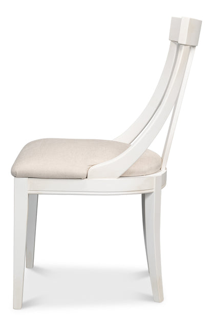 Deco Side Chair, Cortina White Oak- Set of 2 - Chapin Furniture