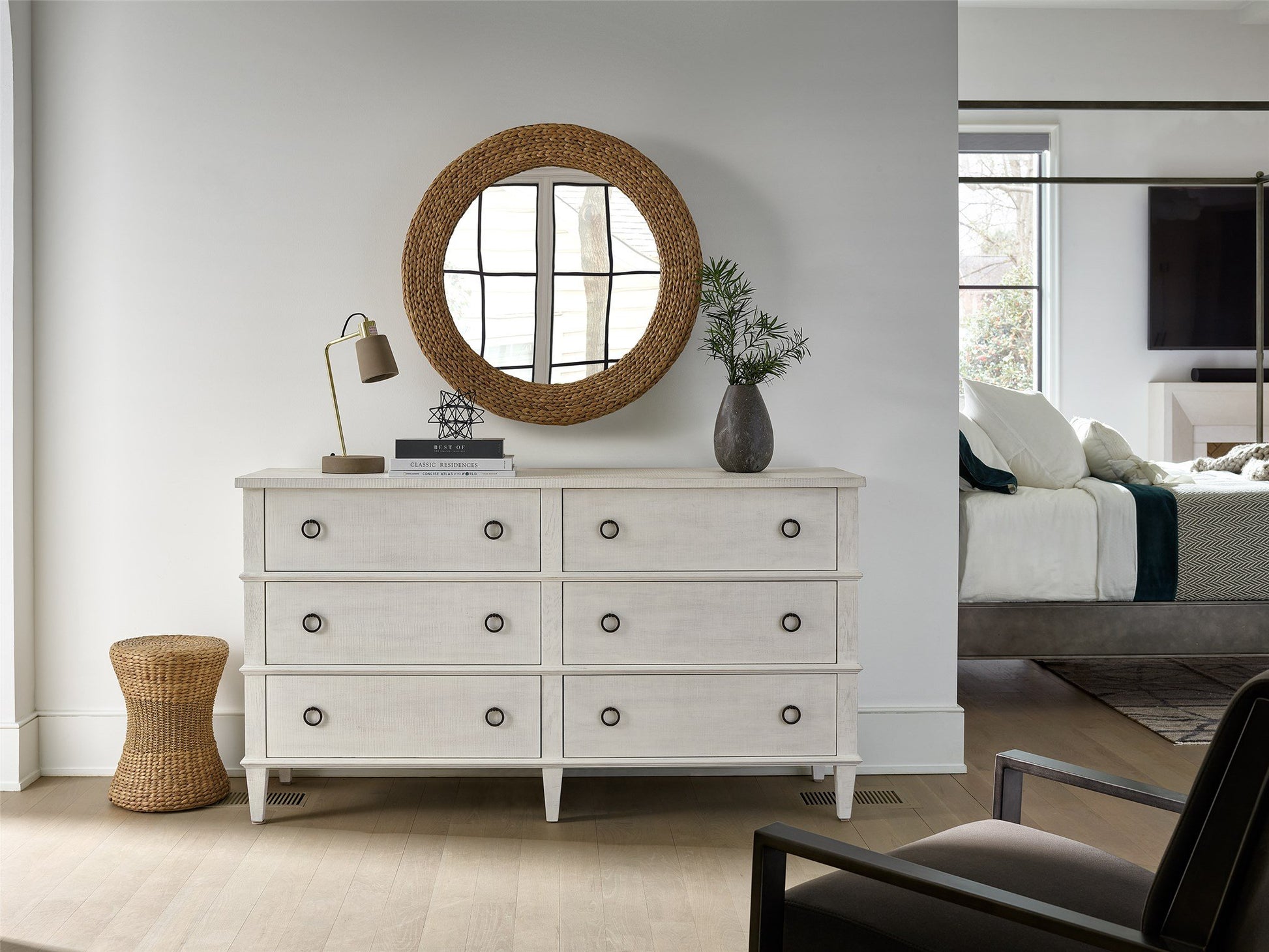 Modern Farmhouse Six Drawer Dresser - Chapin Furniture