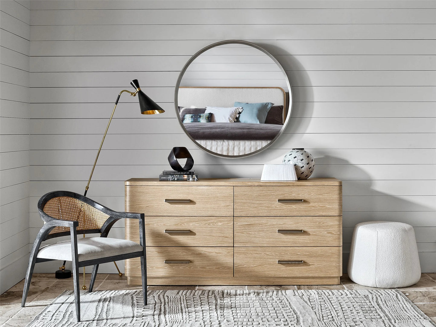 Avaline Round Mirror - Chapin Furniture