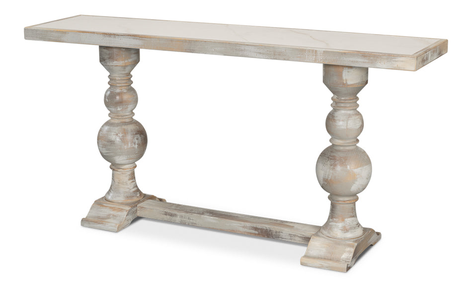 Stacy Double Pedestal Console - Chapin Furniture