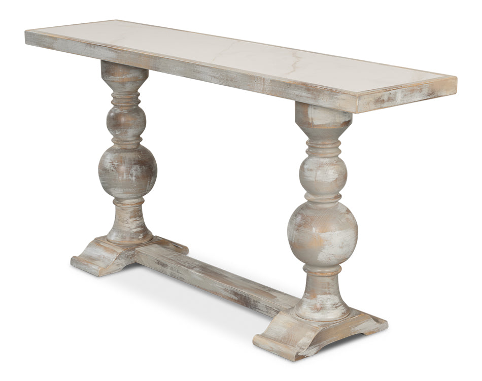 Stacy Double Pedestal Console - Thumbnail 4