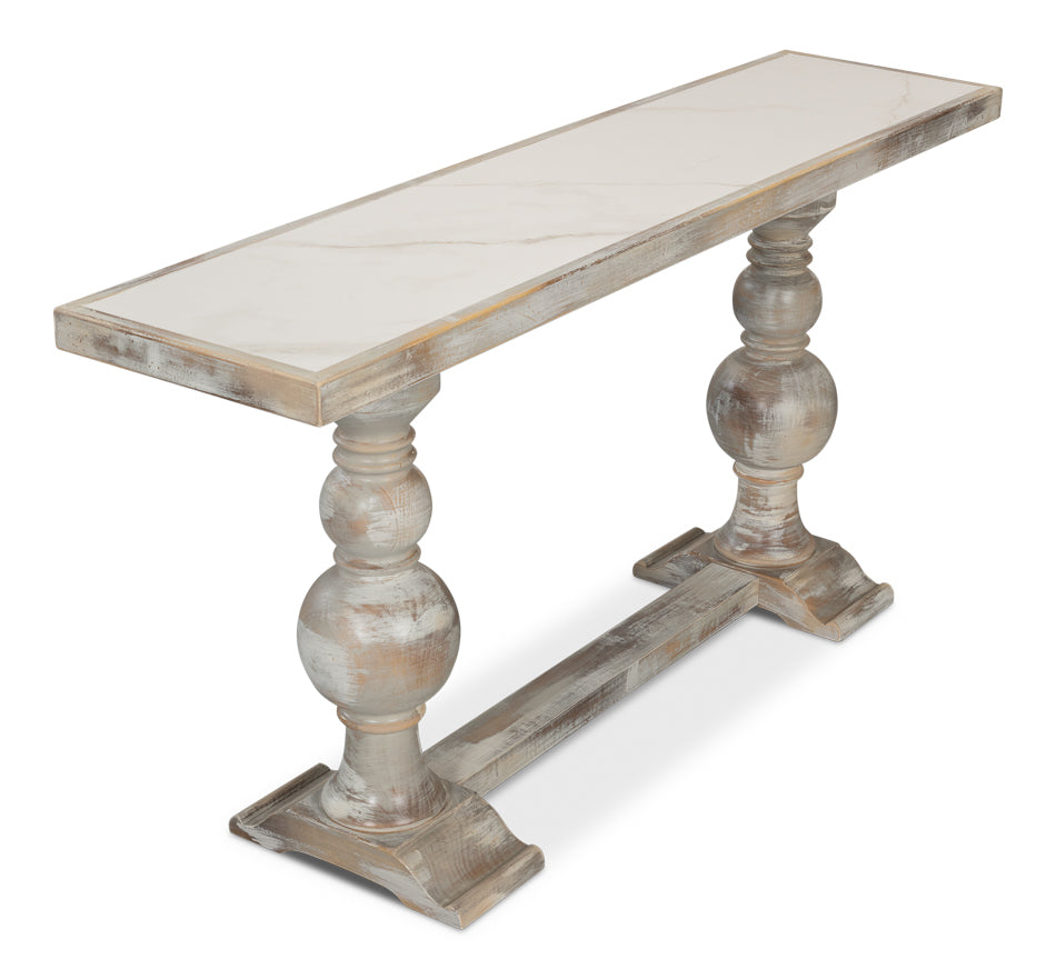 Stacy Double Pedestal Console - Chapin Furniture