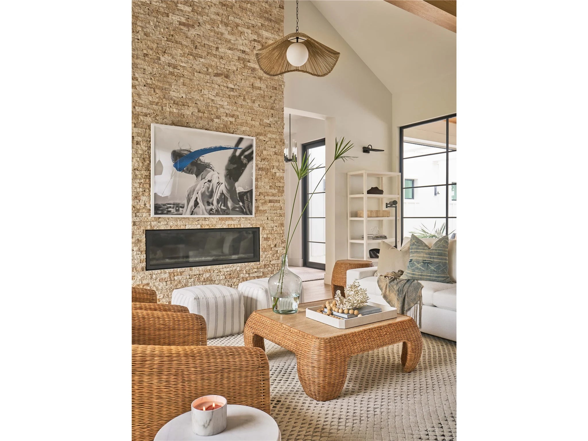 Weekender Coastal Living Home Havasu Cocktail Table - Thumbnail 4