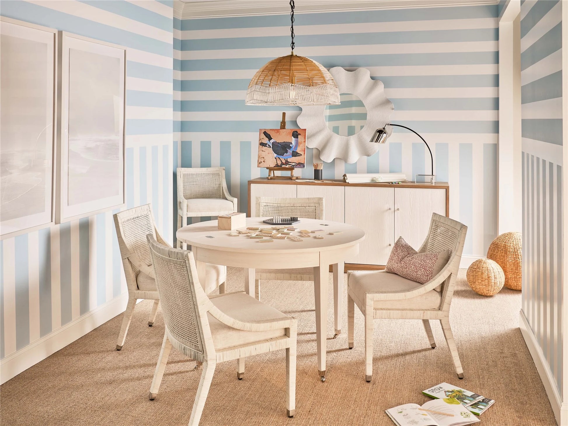 Weekender Coastal Living Watercolor Dining Table - Chapin Furniture