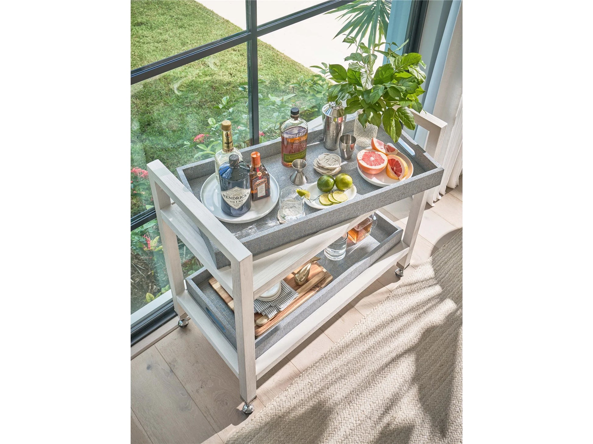 Weekender Coastal Living Jupiter Bar Cart - Chapin Furniture