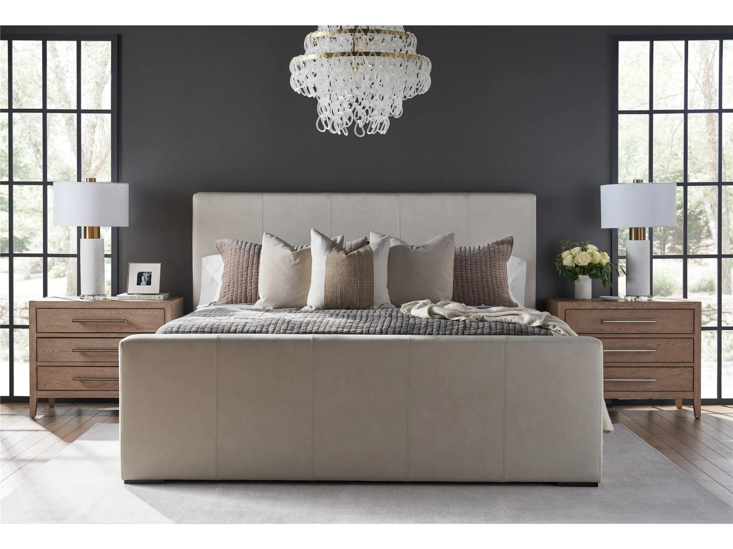 New Modern Bowie King Bed - Chapin Furniture