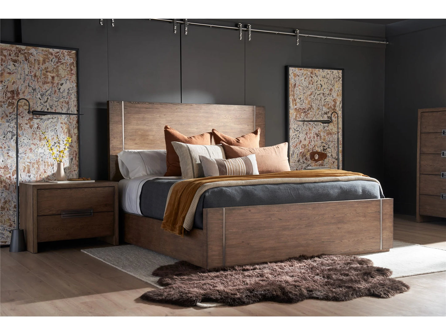 New Modern Koda Panel Bed - Queen - Chapin Furniture