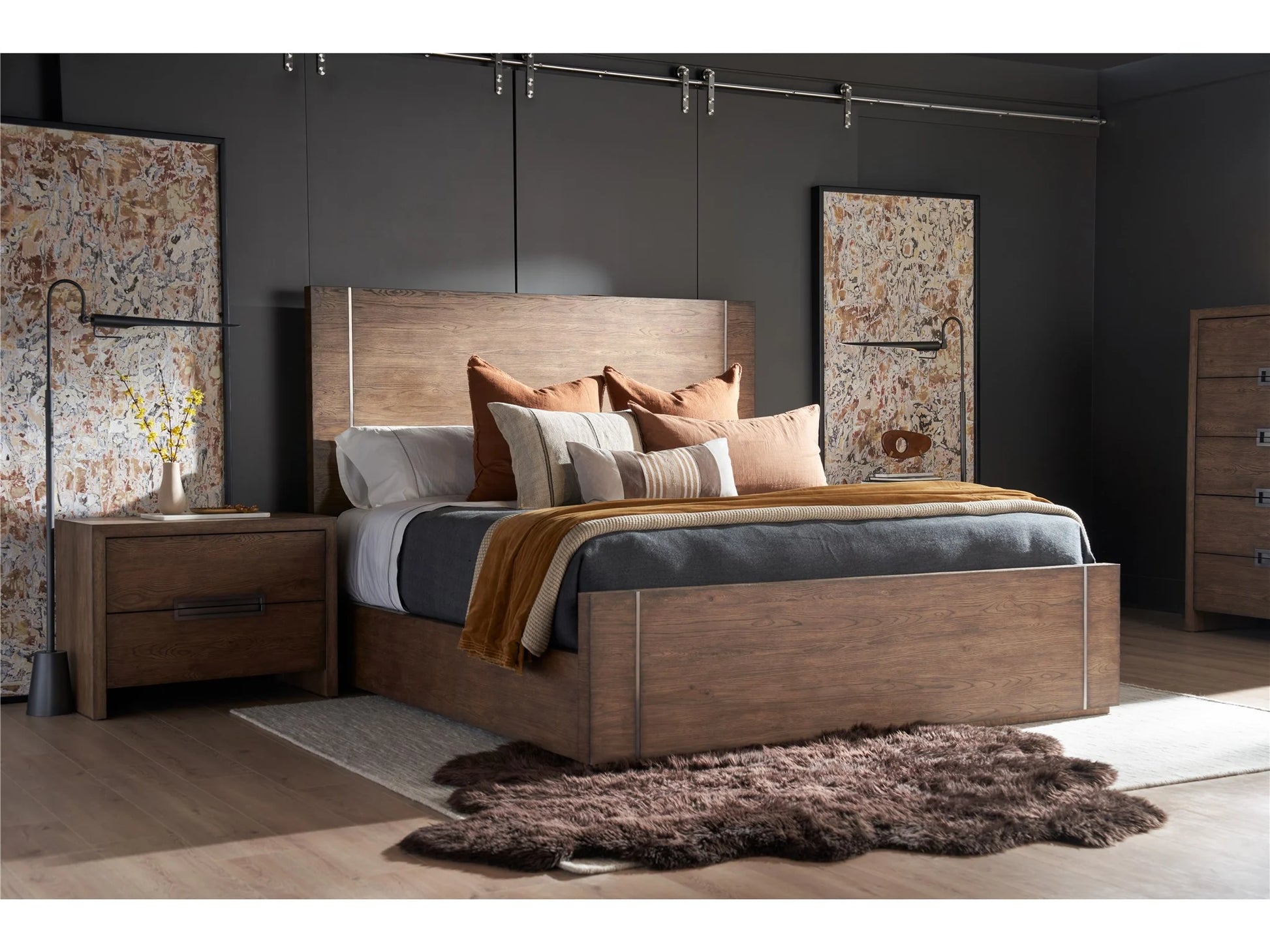 New Modern Koda Panel Bed - Queen - Chapin Furniture