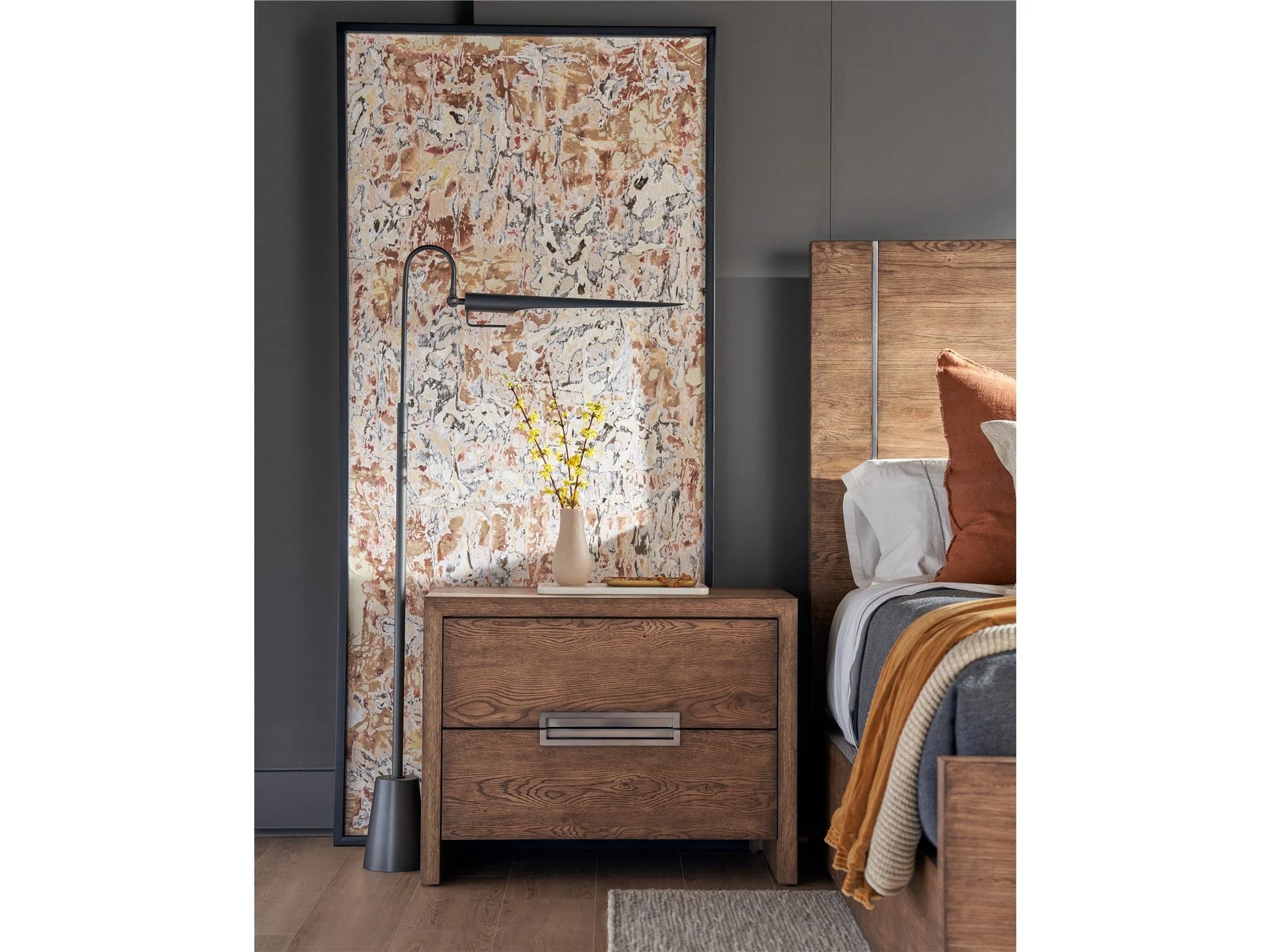 New Modern Atlas Drawer Nightstand - Chapin Furniture