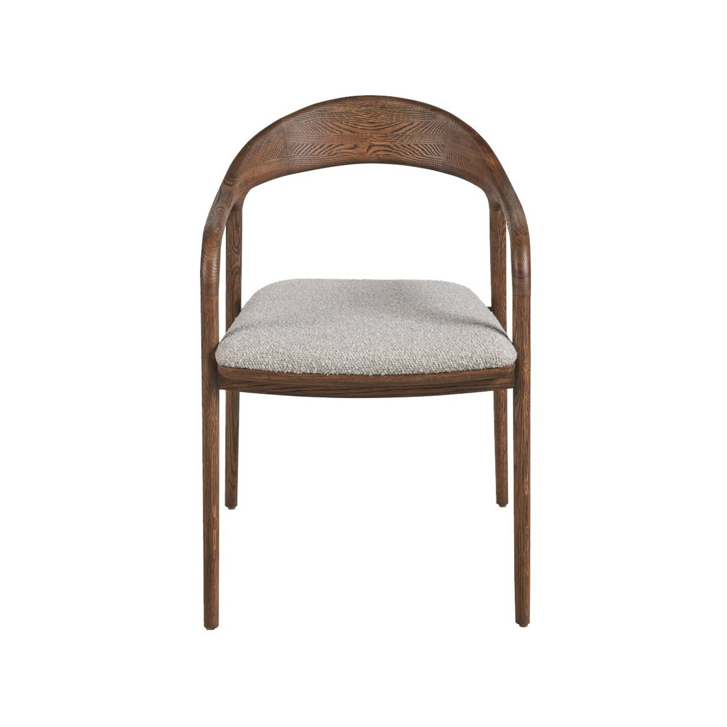 New Modern Echo Dining Arm Chair - Brown Oak - Chapin Furniture