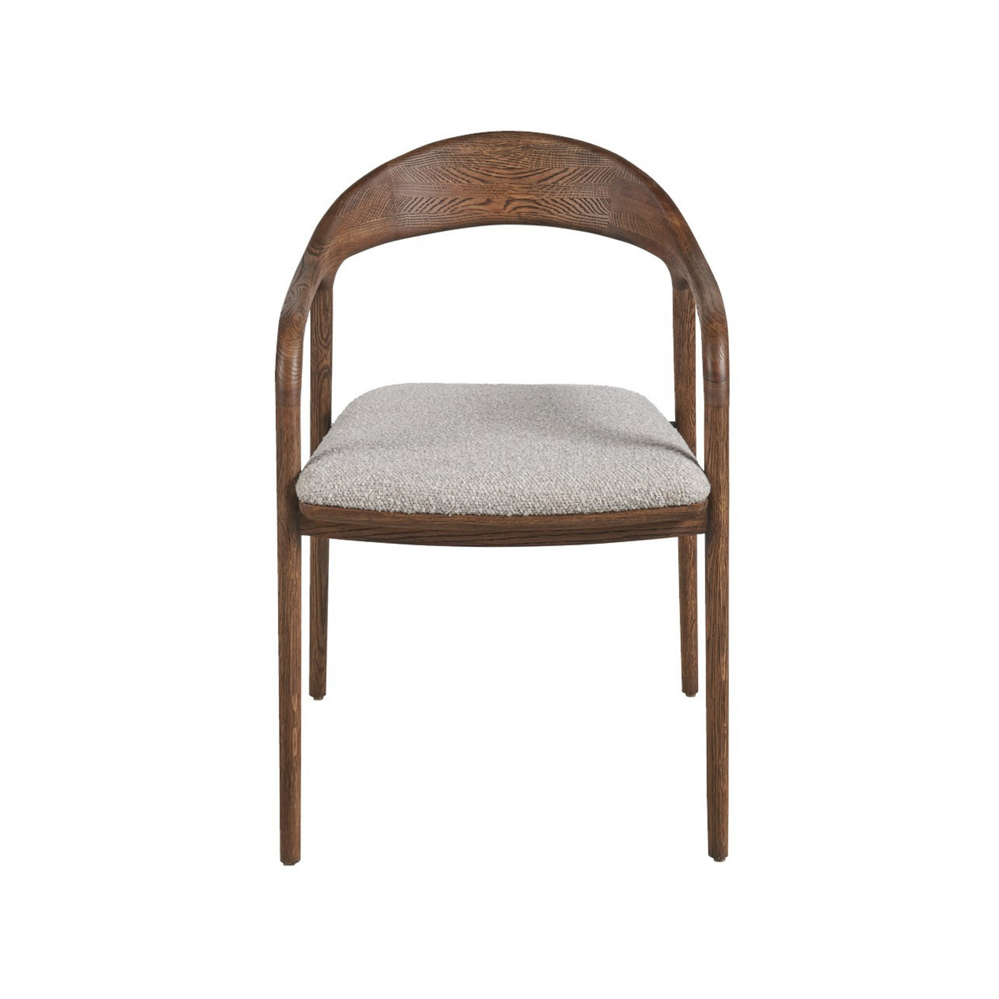 New Modern Echo Dining Arm Chair - Brown Oak - Chapin Furniture