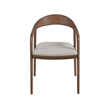 New Modern Echo Dining Arm Chair - Brown Oak - Chapin Furniture