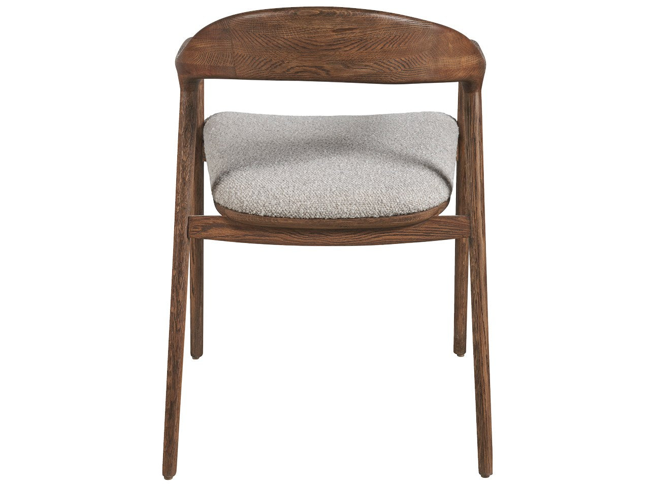New Modern Echo Dining Arm Chair - Brown Oak - Chapin Furniture