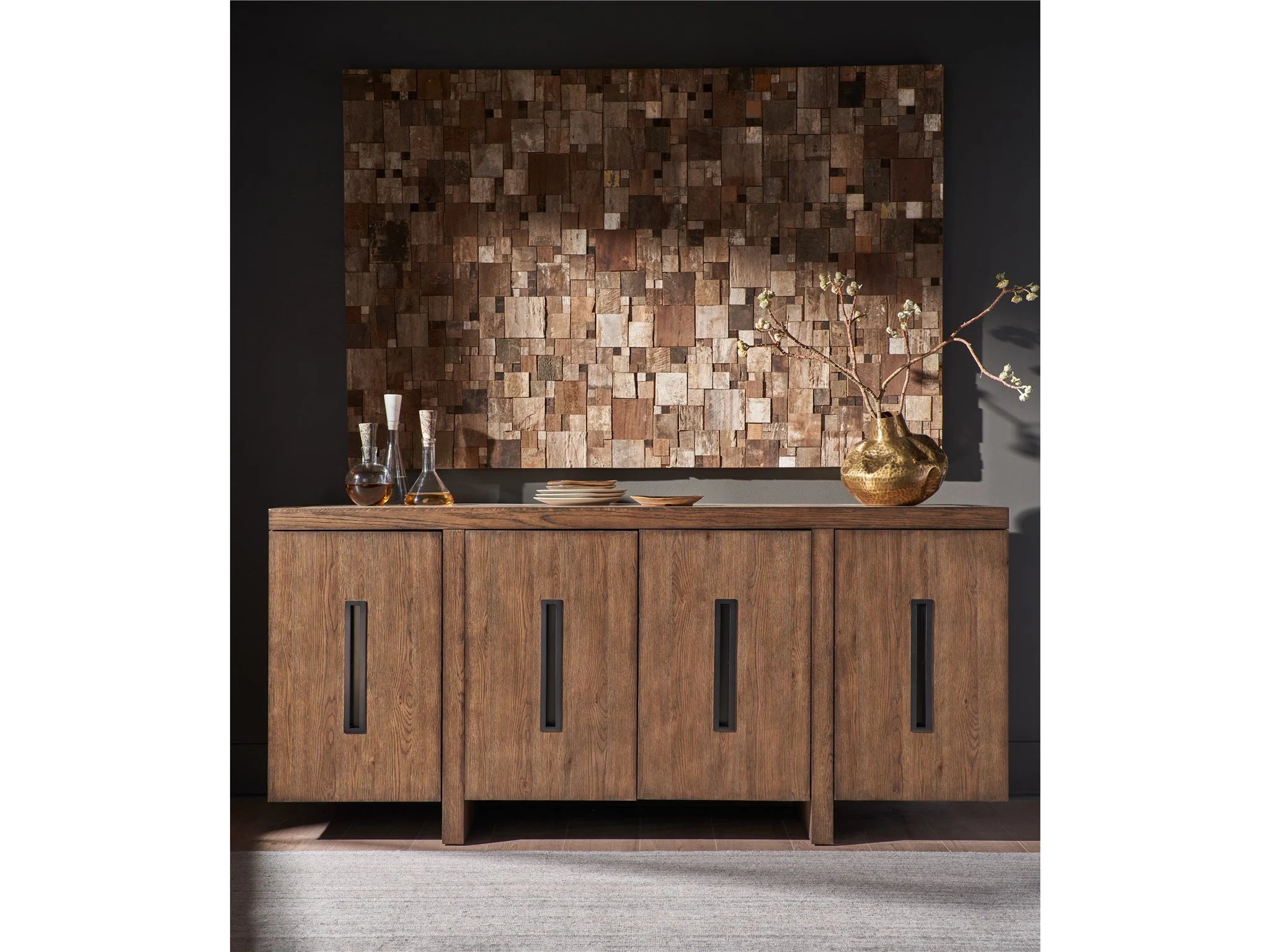 New Modern Veda Credenza - Thumbnail 2