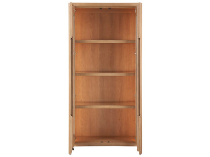 New Modern Zella Display Cabinet - Natural Oak - Chapin Furniture