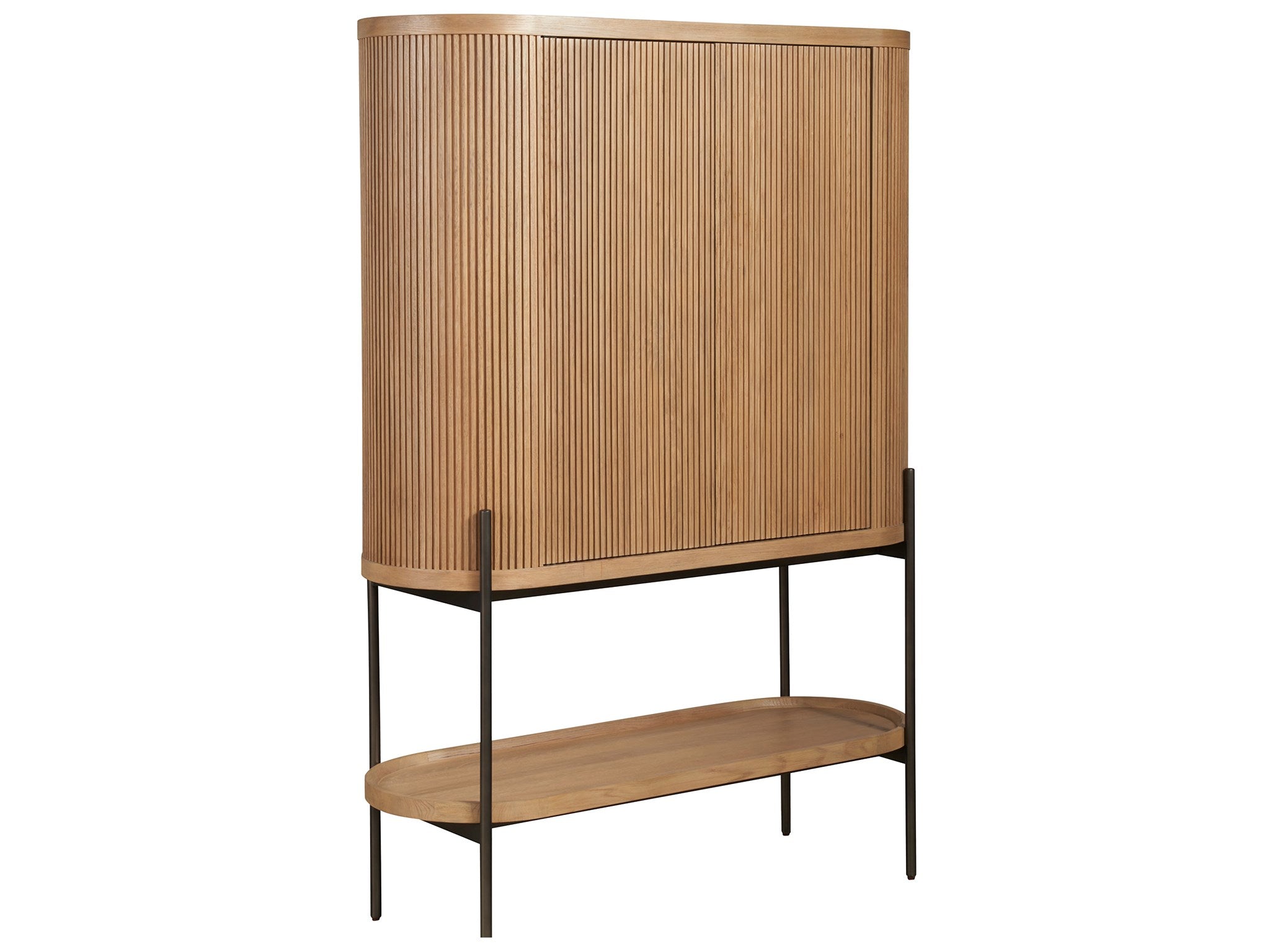 New Modern Linnea Bar Cabinet - Thumbnail 4