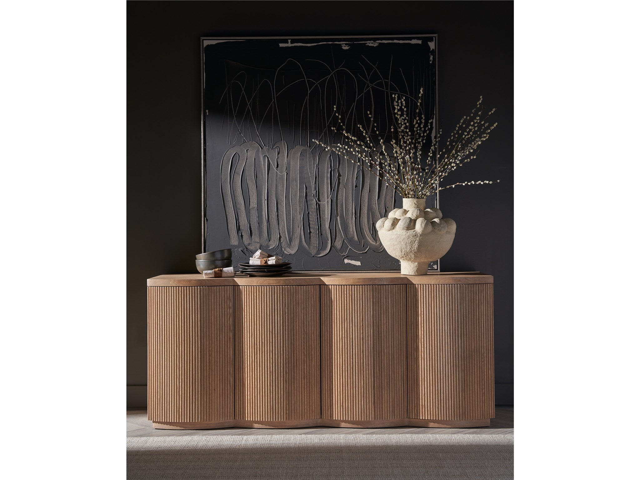 New Modern Leo Credenza - Thumbnail 2