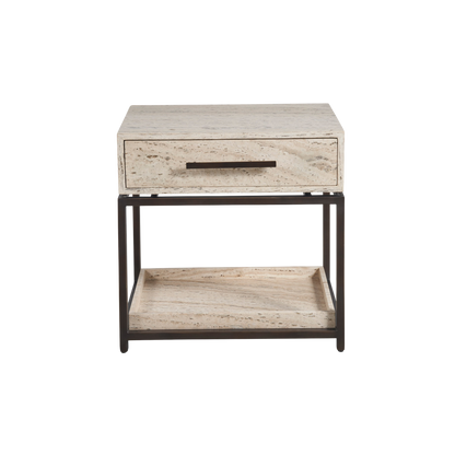 New Modern Dove Nightstand - Chapin Furniture