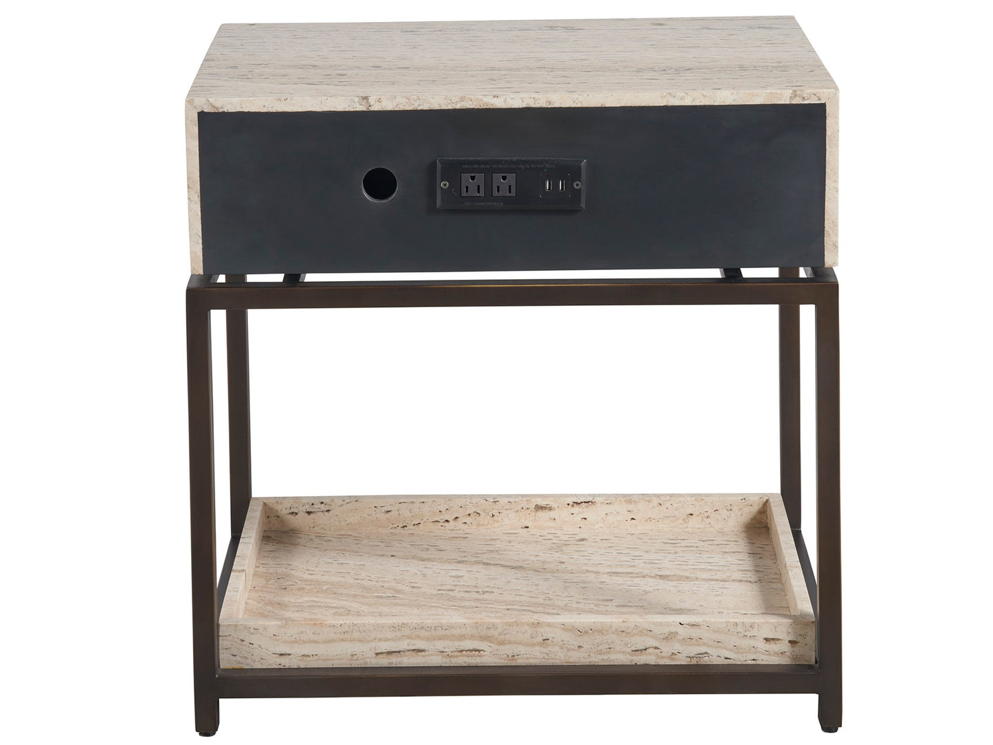 New Modern Dove Nightstand - Chapin Furniture
