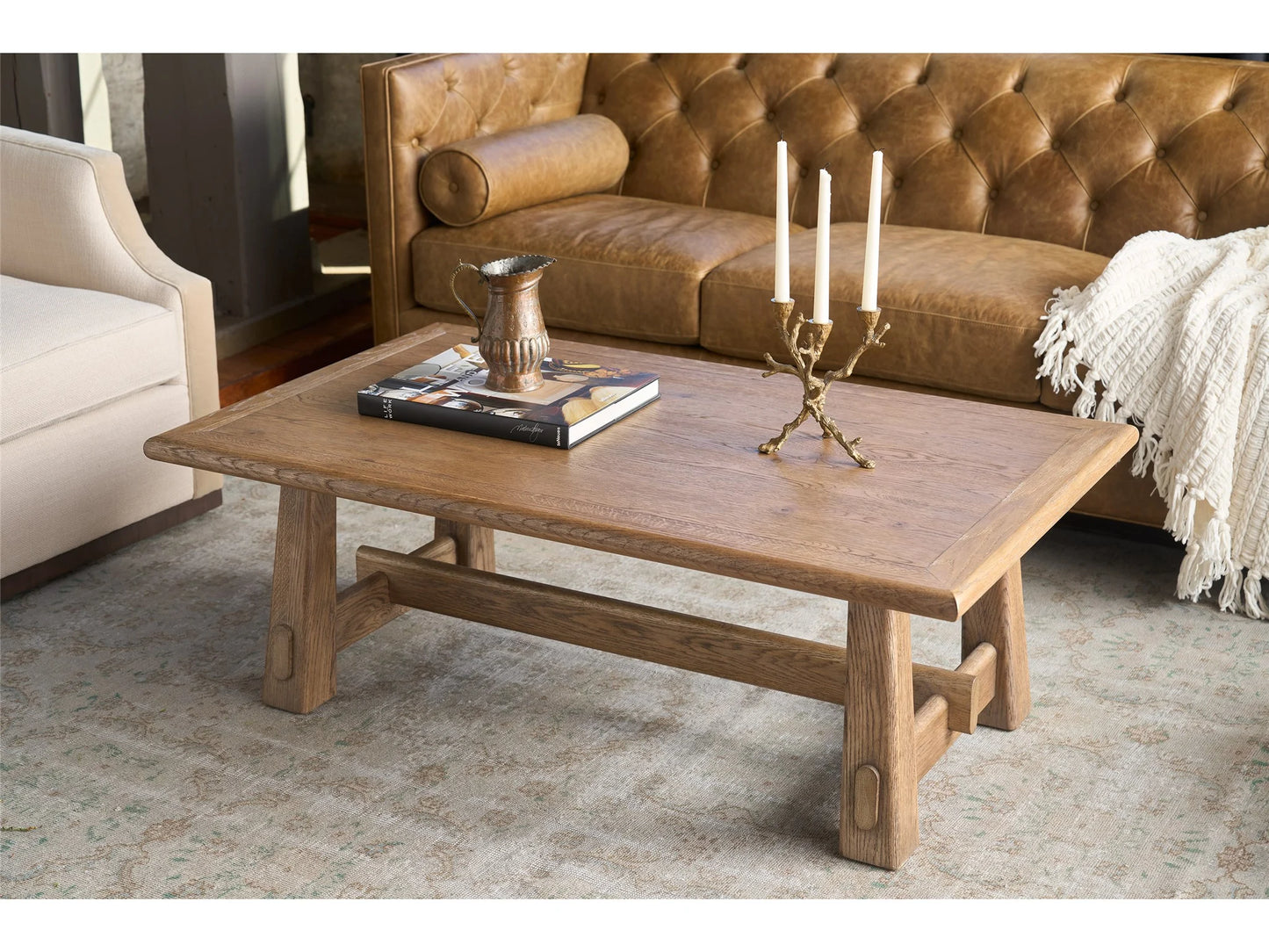 Griffith Park Sienna Rectangular Cocktail Table - Chapin Furniture
