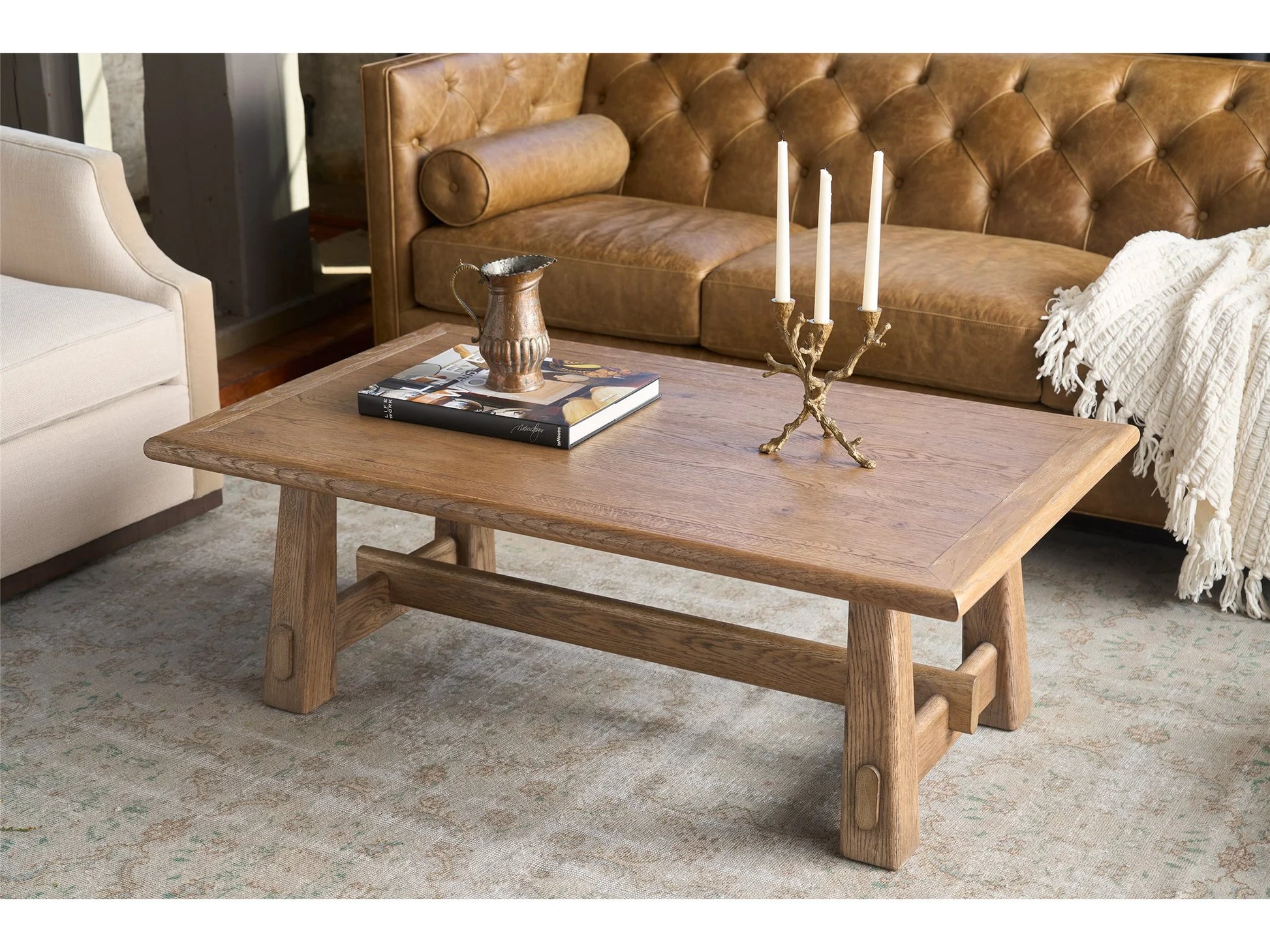 Griffith Park Sienna Rectangular Cocktail Table - Chapin Furniture