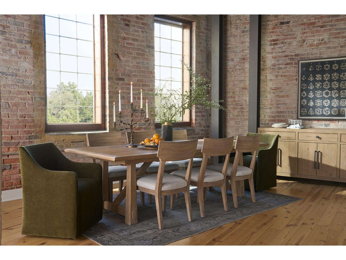 Griffith Park Canyon Wood Back Side Chair - Chapin Furniture