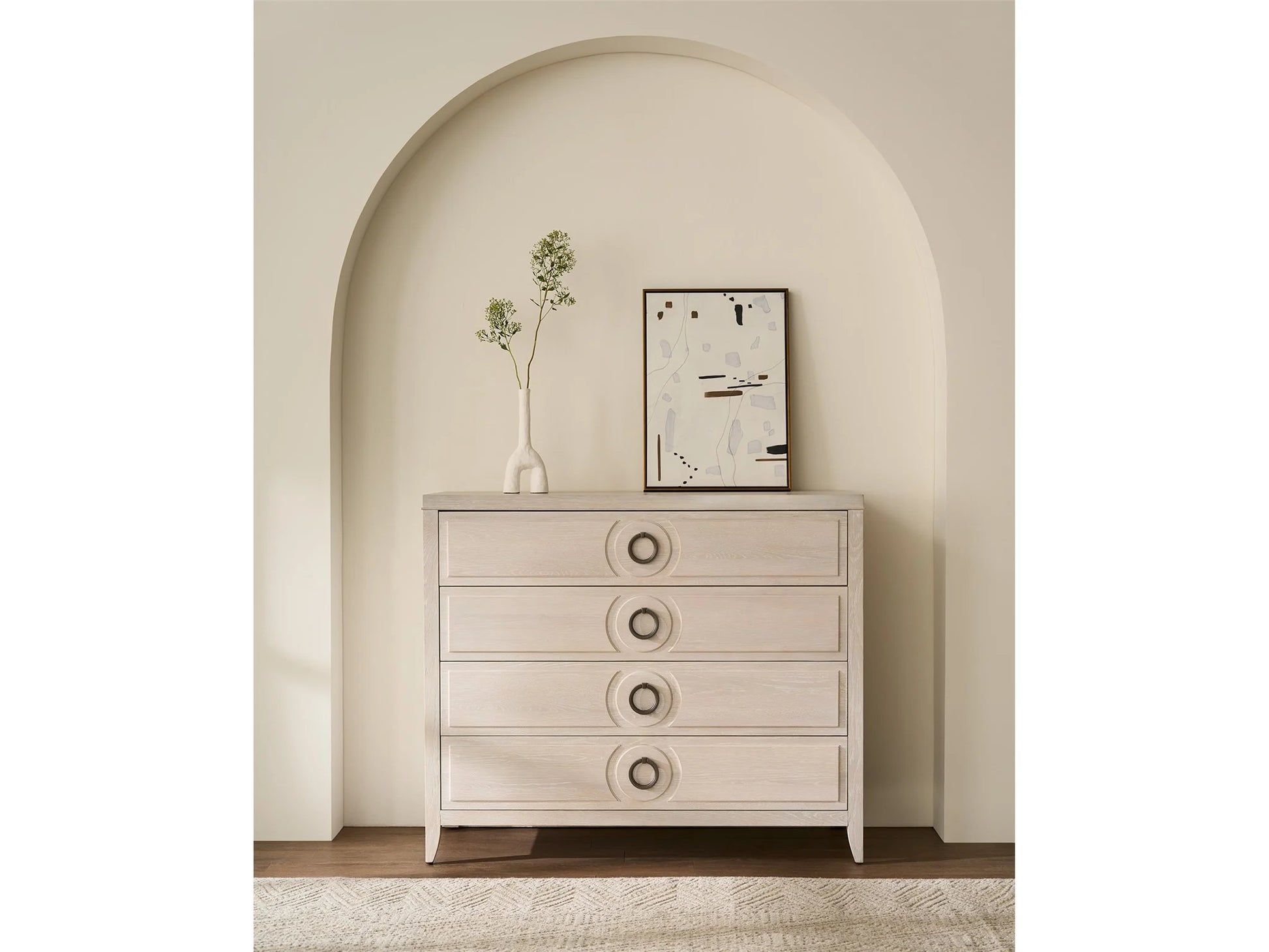 Avaline Lizmore Chest - White Oak - Chapin Furniture