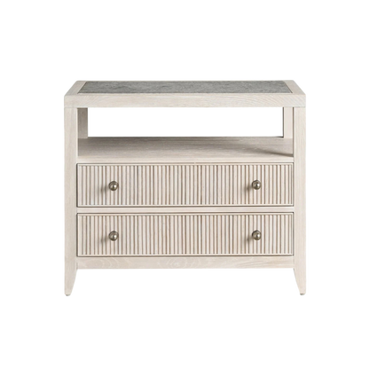 Avaline Carmen 2 Drawer Nightstand - Chapin Furniture
