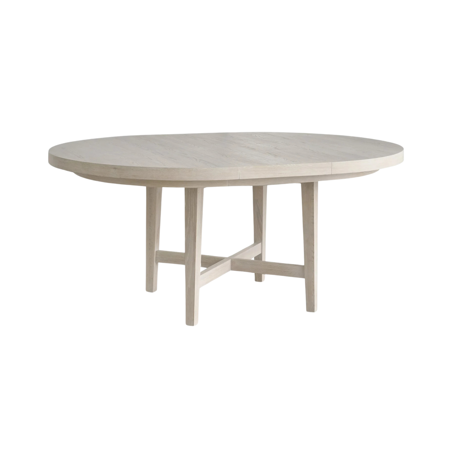 Avaline Scavino Round Dining Table - White Oak - Chapin Furniture