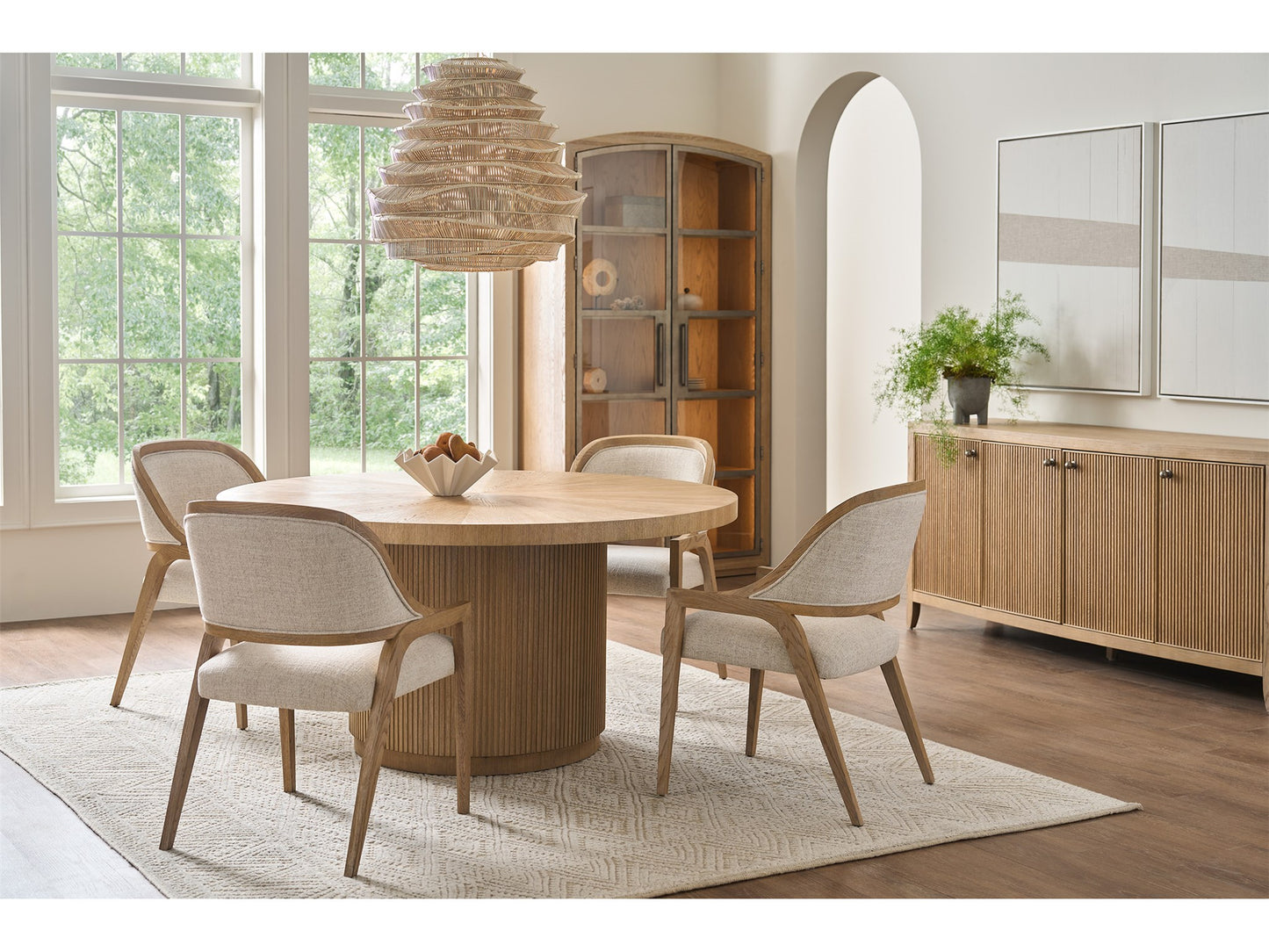 Avaline Carmen Round Table - Chapin Furniture