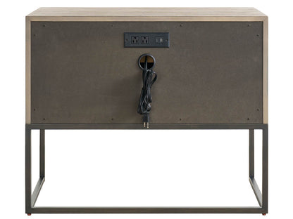 Dwell Metal Nightstand - Chapin Furniture