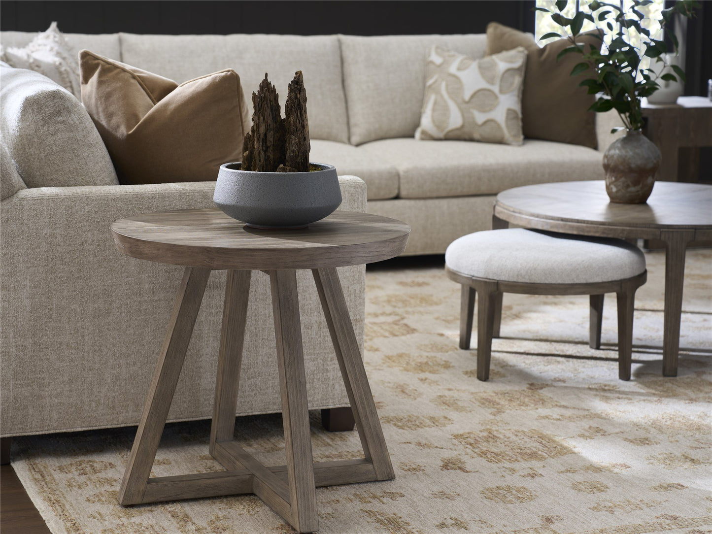 Dwell Round End Table - Chapin Furniture