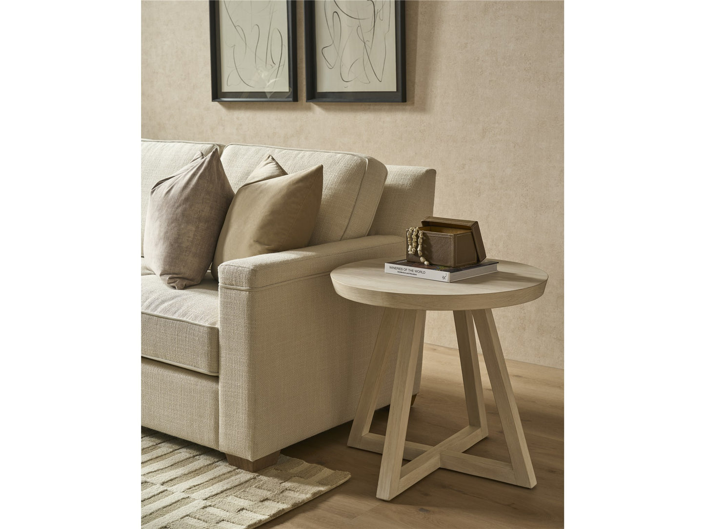 Dwell Round End Table - Chapin Furniture