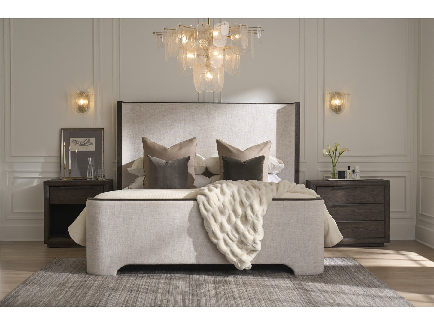 Modern: Sable & Desert One Drawer Nightstand - Chapin Furniture