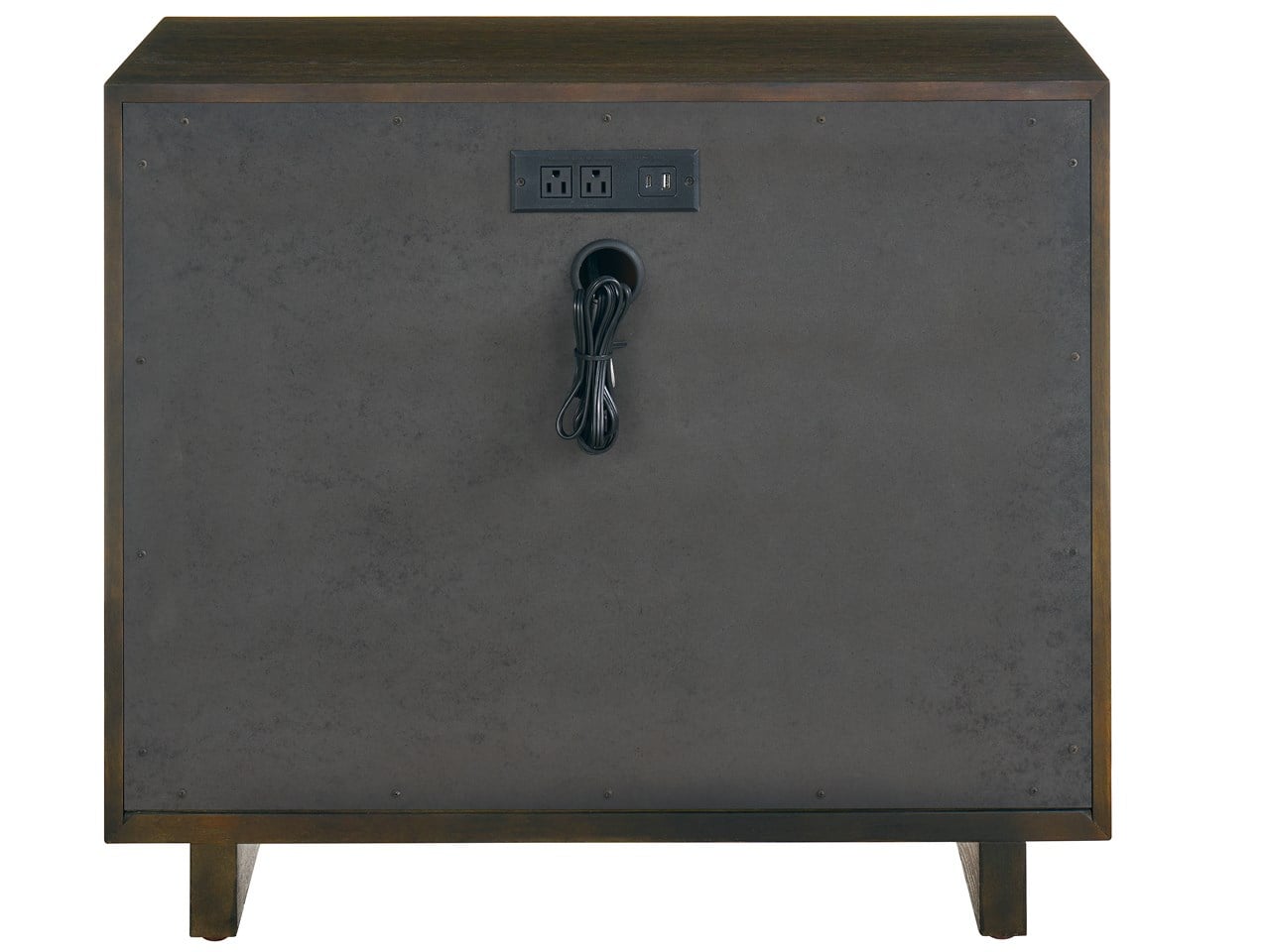 Modern: Sable & Desert 3 Drawer Nightstand - Chapin Furniture