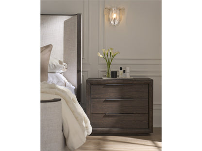 Modern: Sable & Desert Plinth Nightstand - Chapin Furniture
