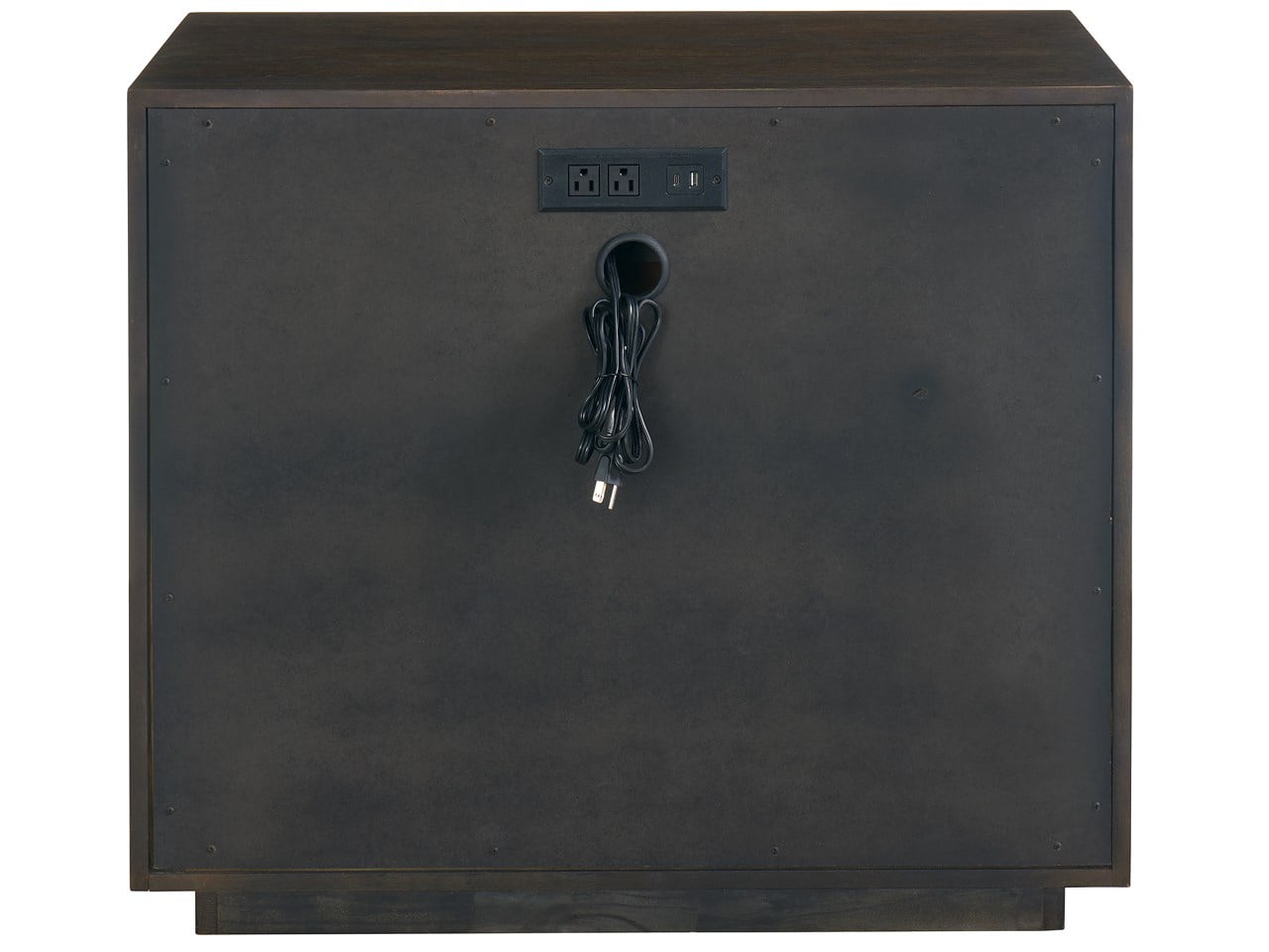 Modern: Sable & Desert Plinth Nightstand - Chapin Furniture