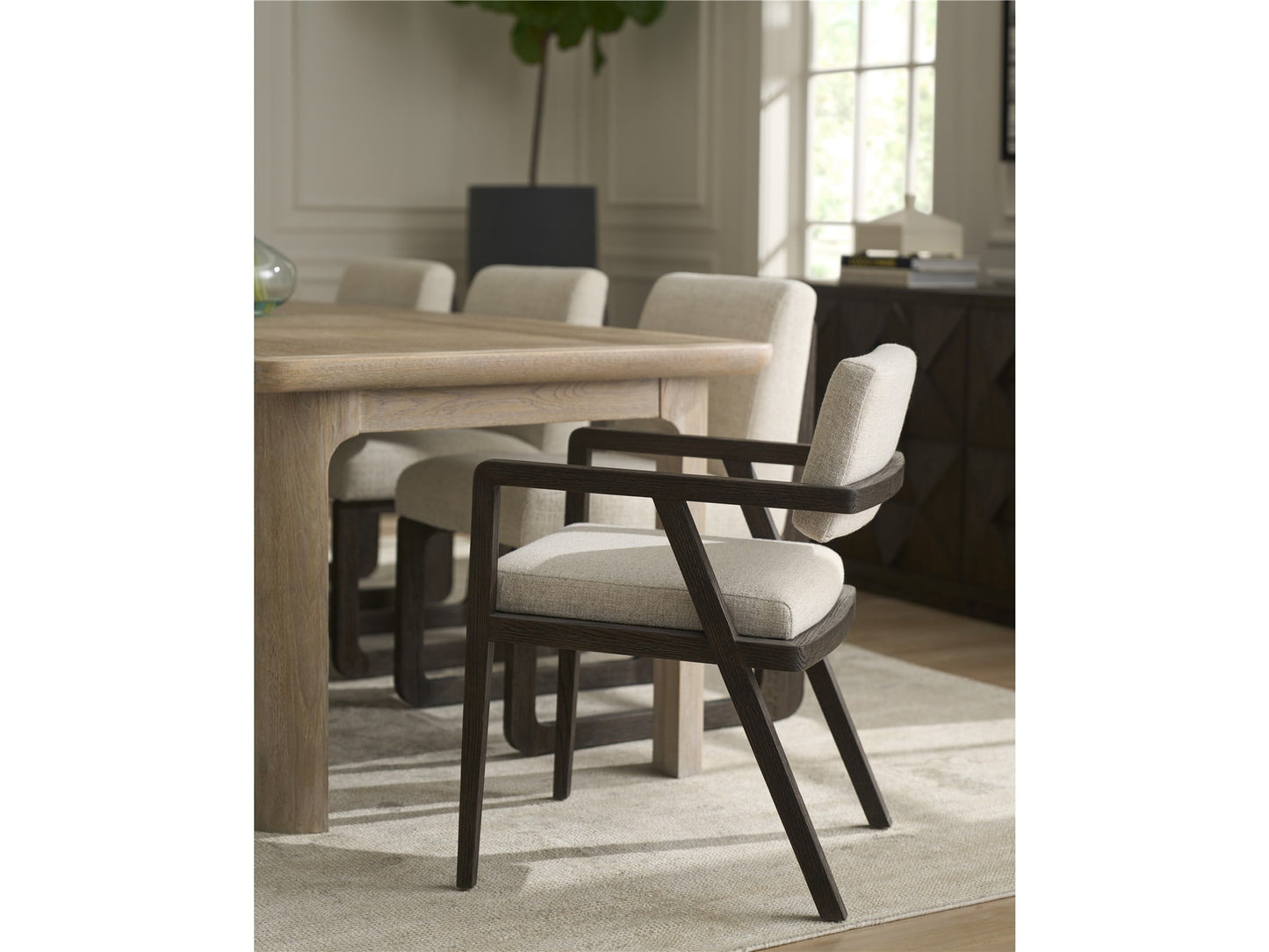Modern: Sable & Desert Arm Chair- Set of 2 - Chapin Furniture
