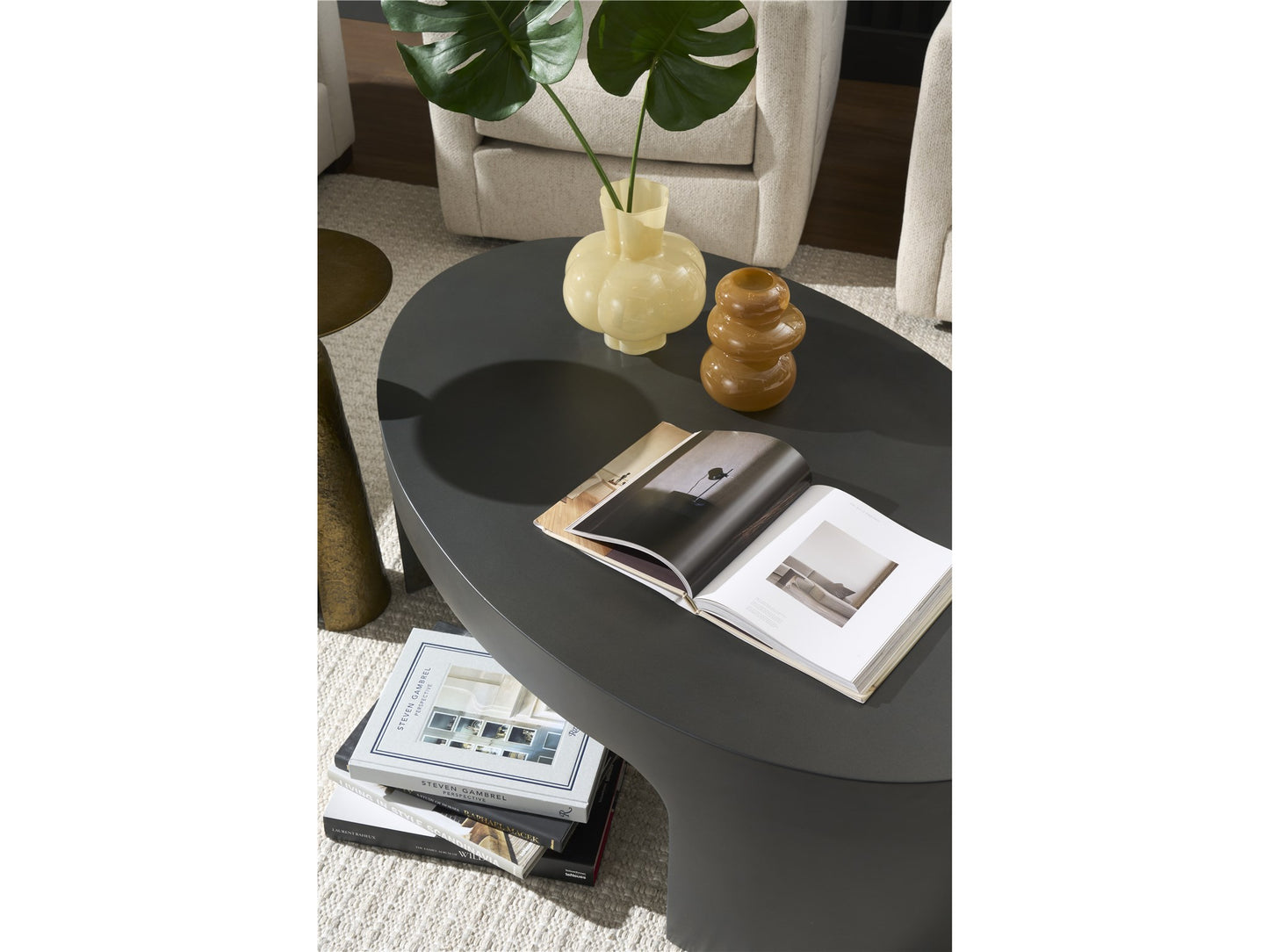 Modern: Sable & Desert Concrete Cocktail Table - Chapin Furniture