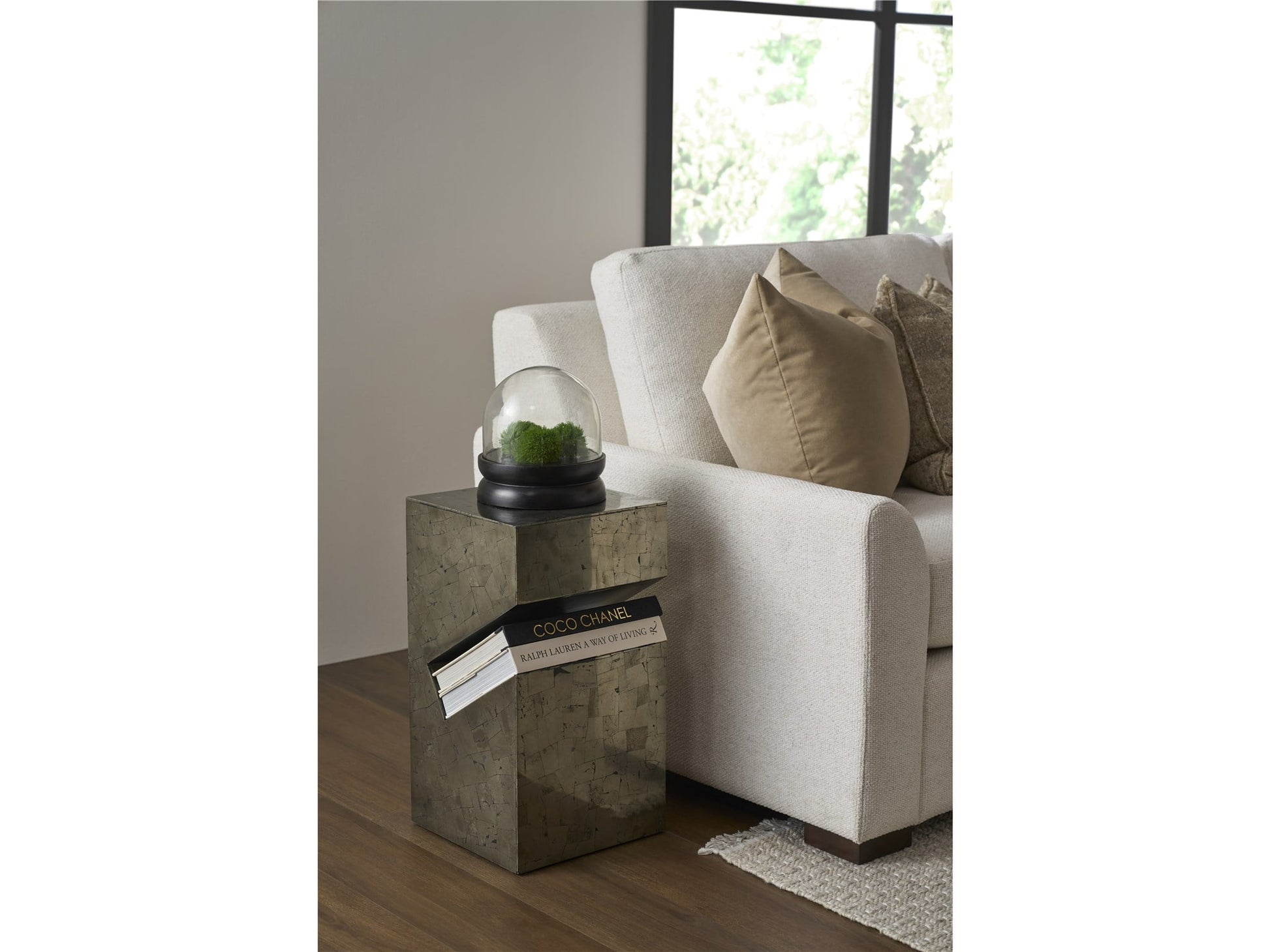 Modern: Sable & Desert Pyrite Side Table - Chapin Furniture