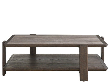 Modern: Sable & Desert Stone Cocktail Table - Chapin Furniture