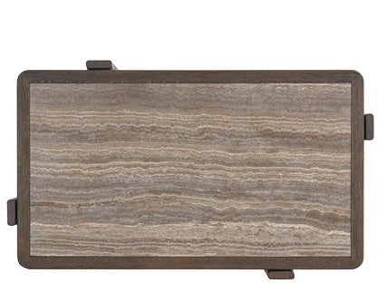 Modern: Sable & Desert Stone Cocktail Table - Chapin Furniture