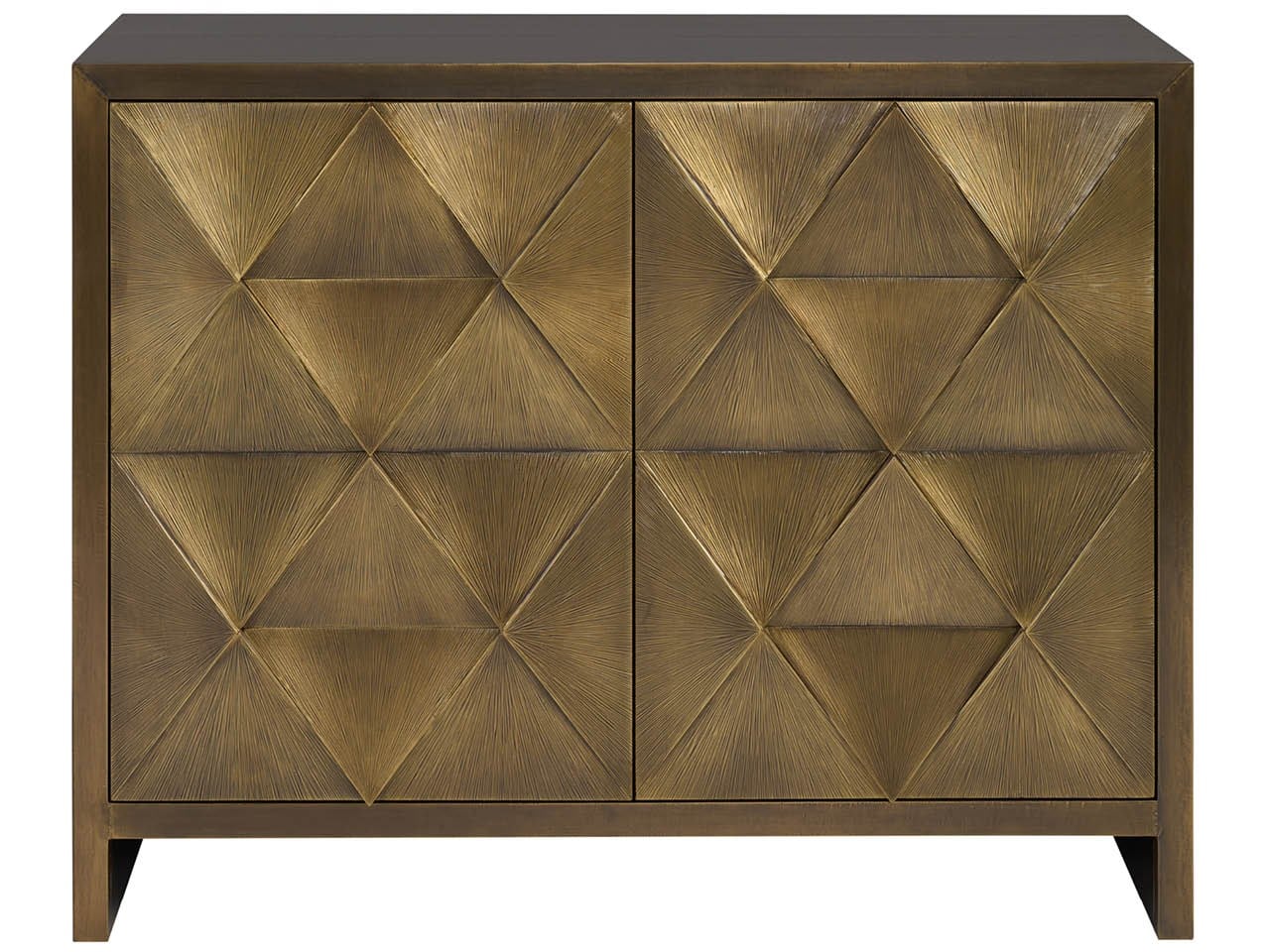 Modern: Sable & Desert Origami Hall Chest - Chapin Furniture