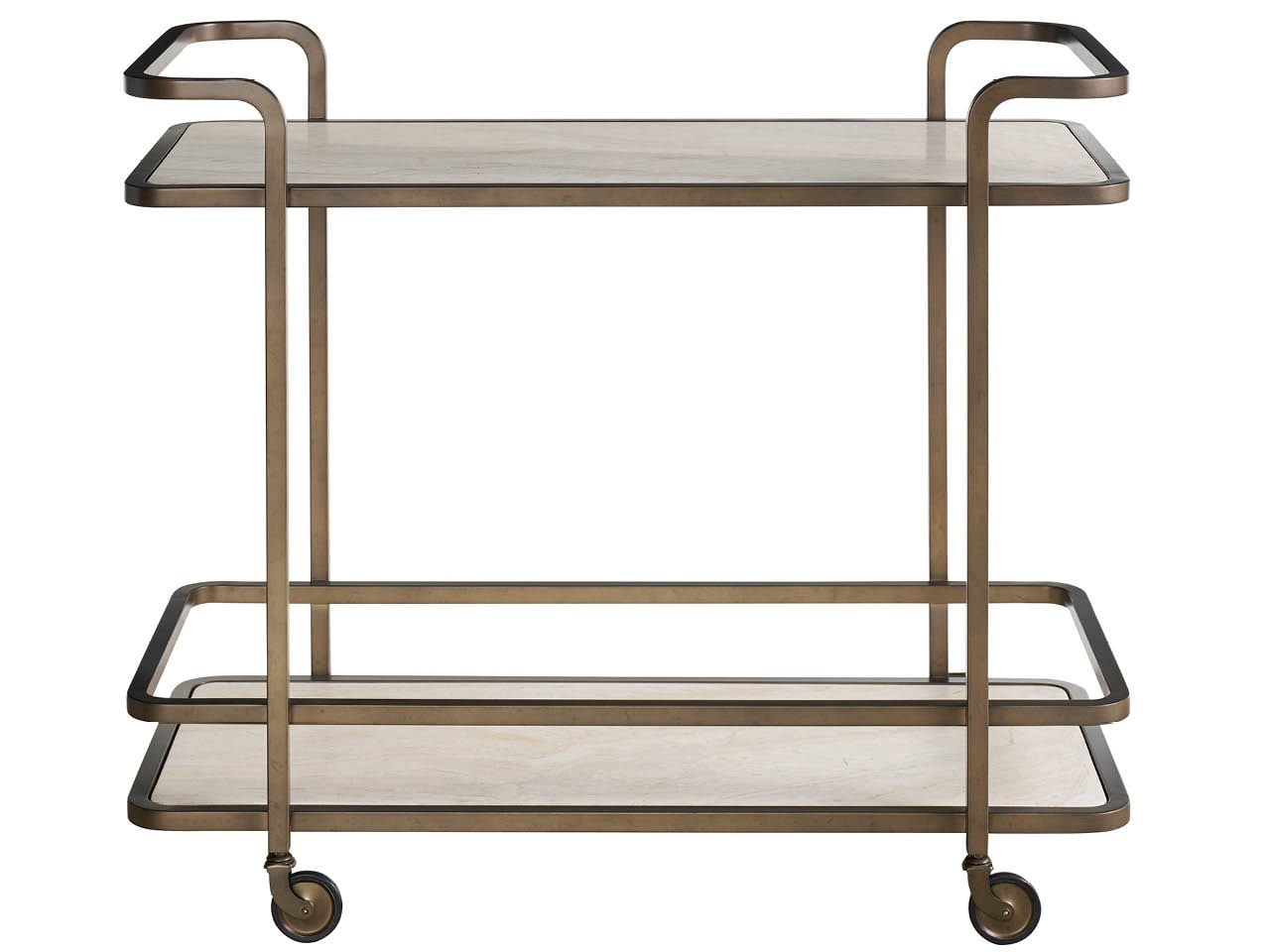 Modern: Sable & Desert Bar Cart - Chapin Furniture