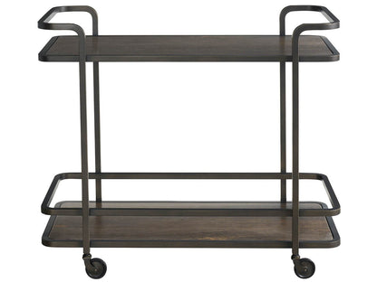 Modern: Sable & Desert Bar Cart - Chapin Furniture